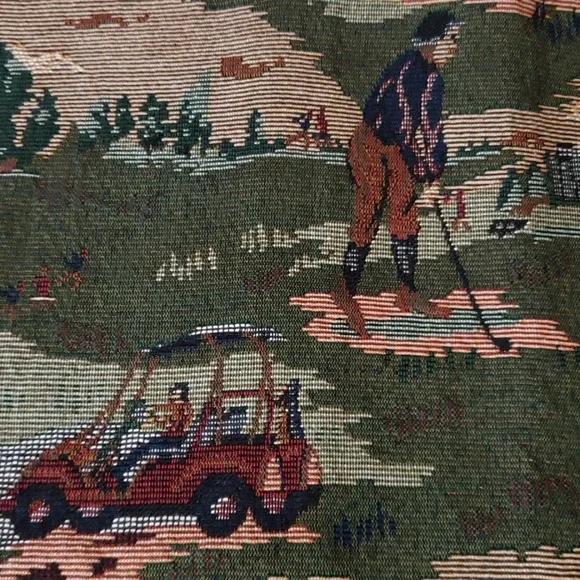 The Melrose Landmark Golf  Tapestry Custom Pillow Cover 16x16 - Picture 2 of 6